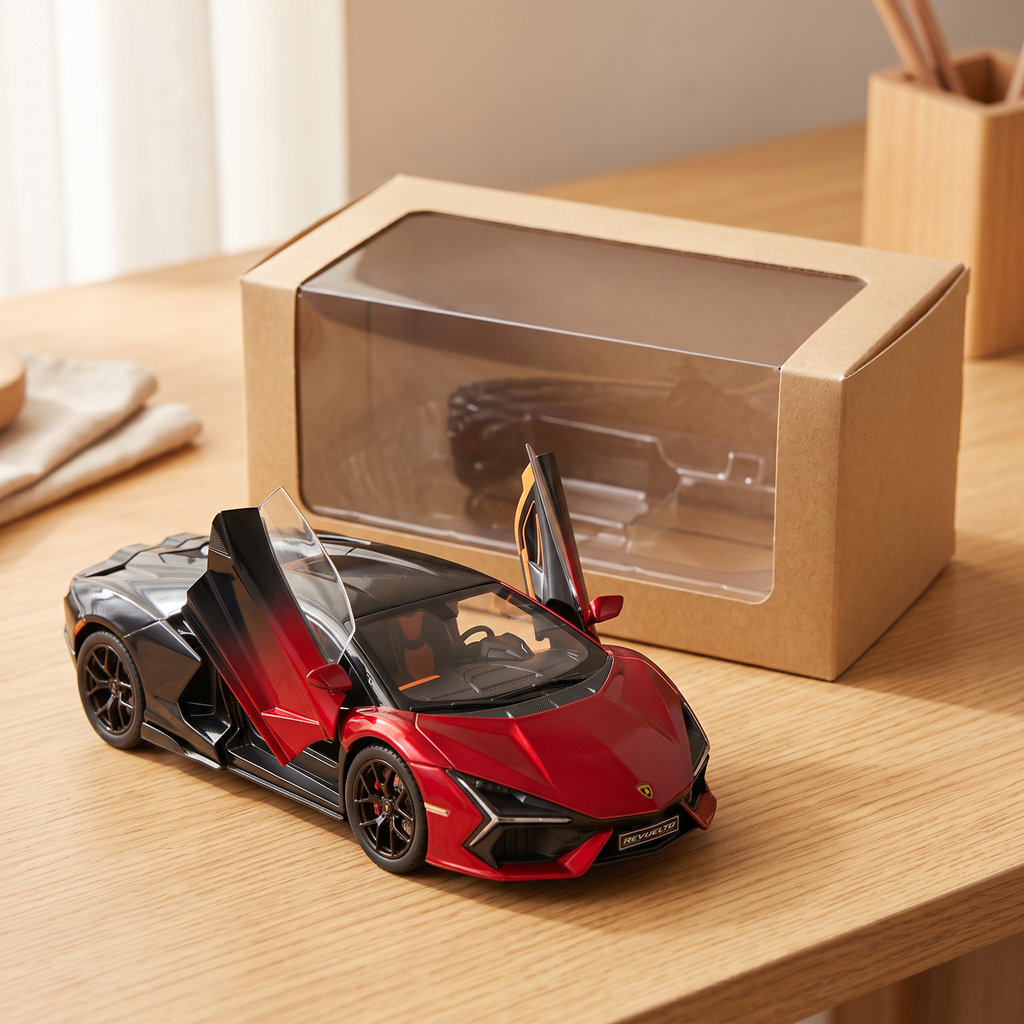 Lamborghini Revuelto 1/24 rouge - avec sa boîte
