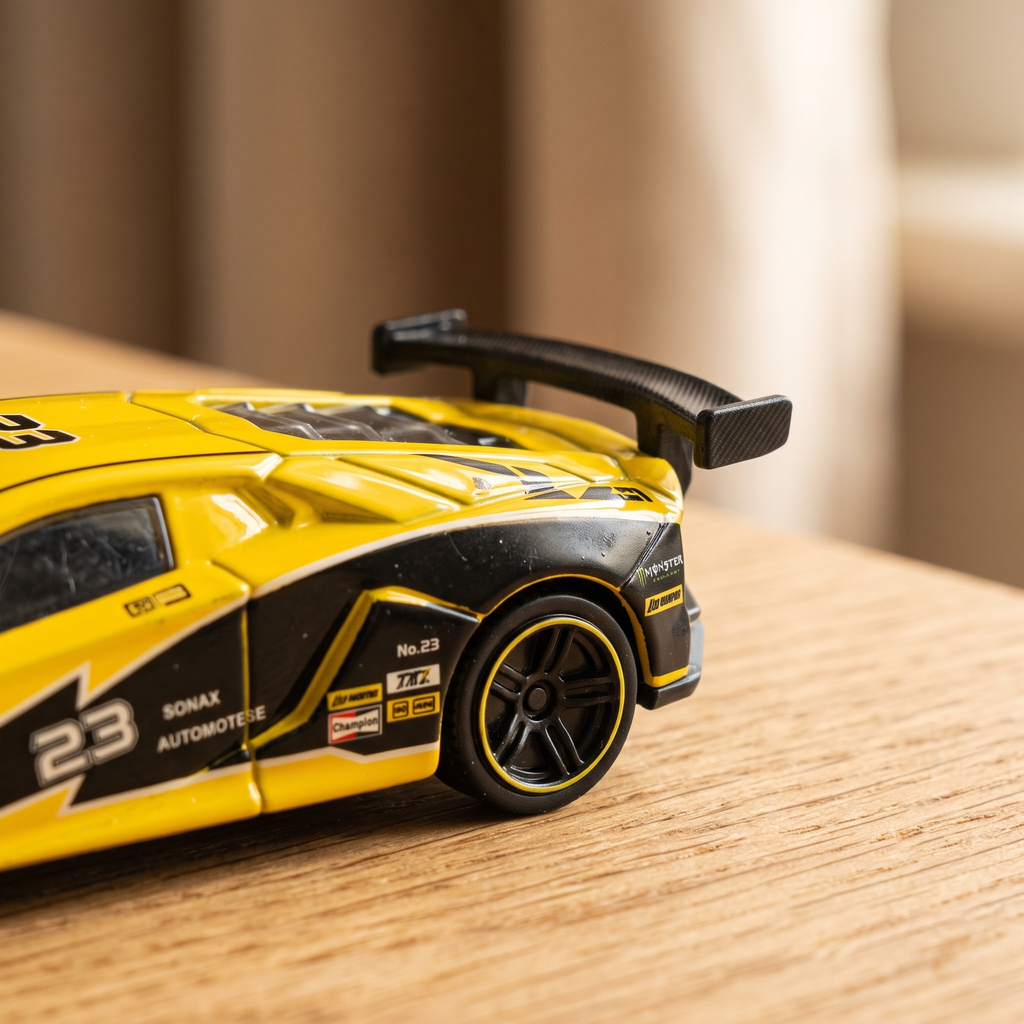 Lamborghini Aventador SVJ 1/64 - détail aileron