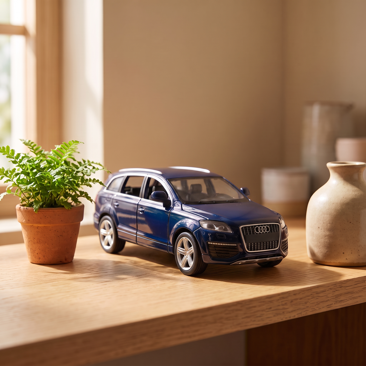 Audi Q7 V12 1:36 - bleu