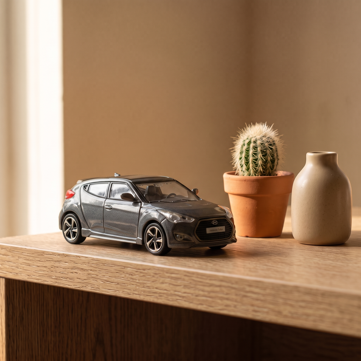Veloster Turbo 1/64 - gris