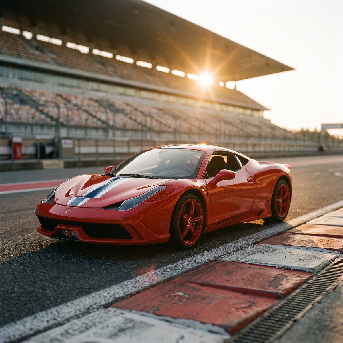 Ferrari 458 Speciale 1:64 - sur circuit