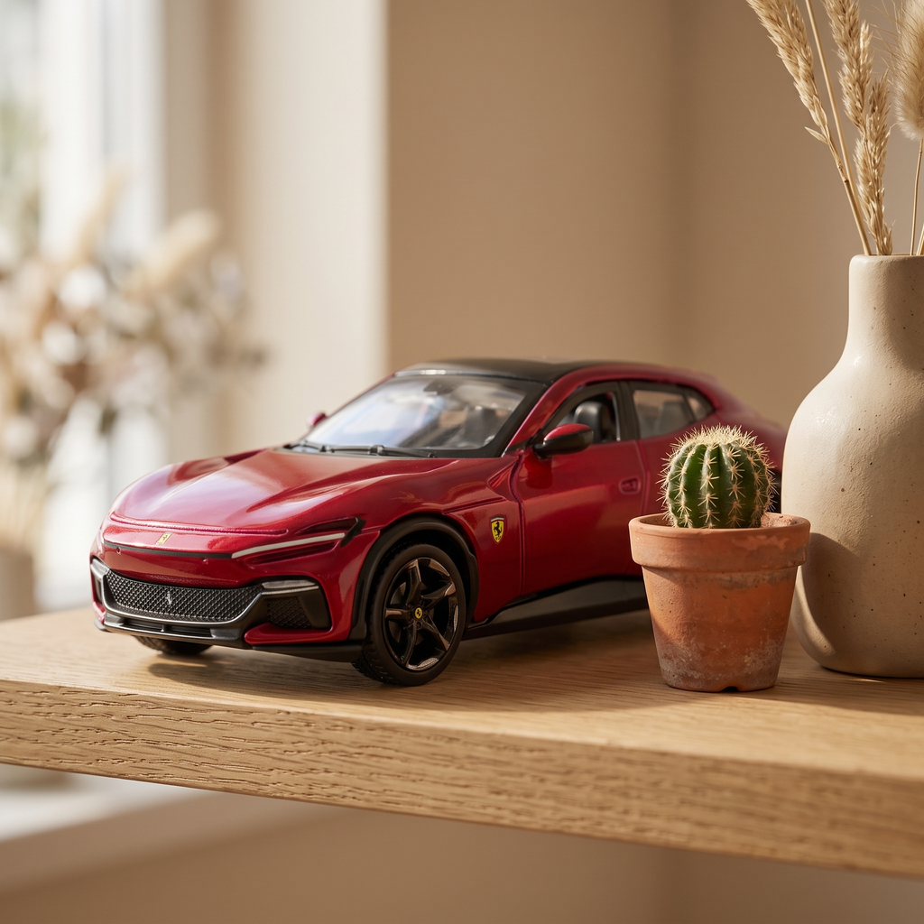 Ferrari Purosangue 1:64 - vue 3/4 avant
