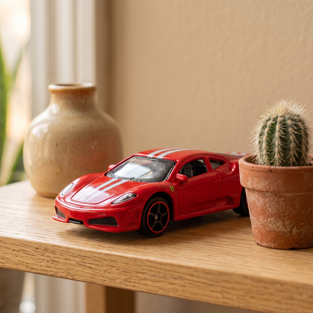 Ferrari 430 Scuderia 1:64 - vue 3/4 avant