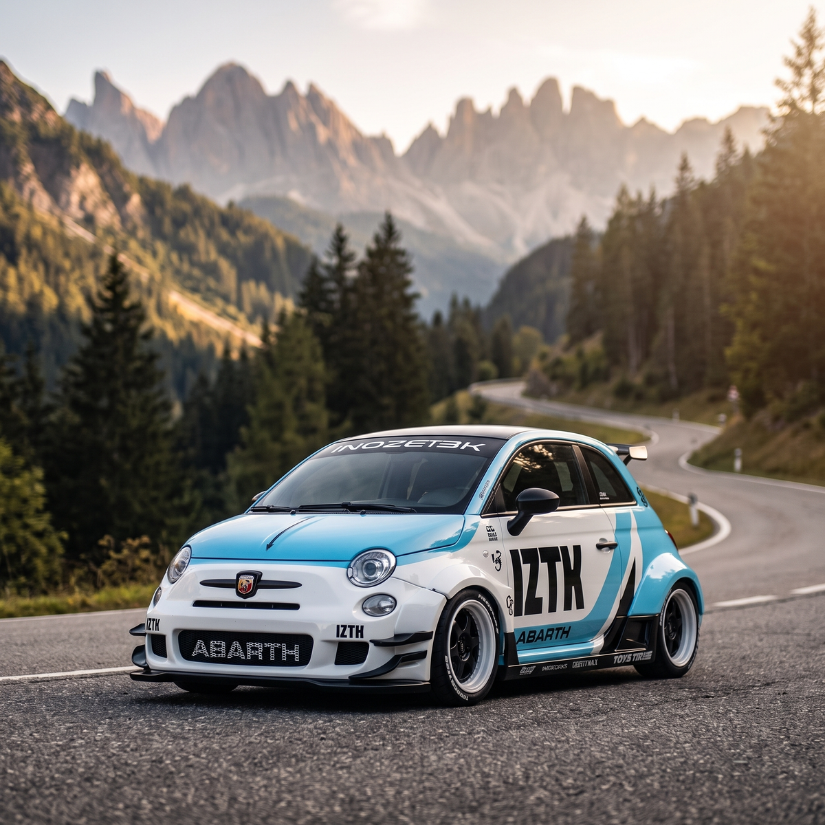MiniGT 1051 1:64 - route alpine